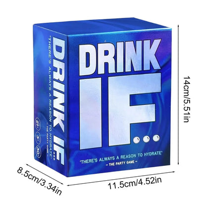 If You Drink... Adult Cocktail Party Game - For Friends and Family 600 A Funny Question, Fun Party and Card Game