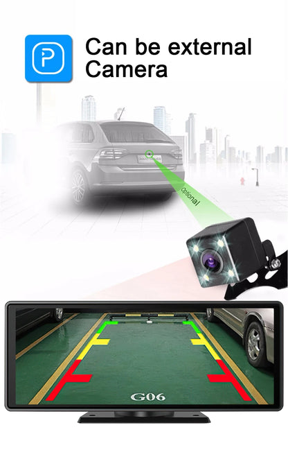 10.26” QLED Screen Universal autoradio MP5 Car Radio MultimediaI  WIFI Wireless Carplay Android Auto for Apple Or Android