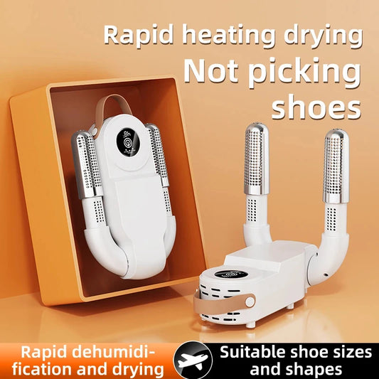New Electric Shoe Dryer Sterilizing Dehumidifying Shoe Rack Heater Dehumidifying Device Quick Drying Shoe Dryer Shoe Warming