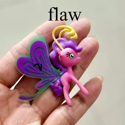 My Little Pony Figure Butterfly Model Twilight Sparkle Rainbow Dash Applejack Rarity Pinkie Pie Starlight Glimmer Toy