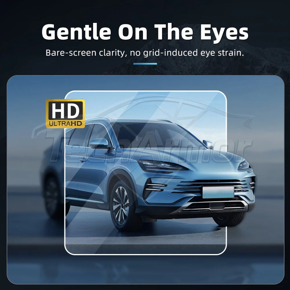 Car Tempered Glass Protective Film For BYD Seal U/Sealion 6/Song Plus 2021-25 GPS Navigation Dashboard Display Screen Protector