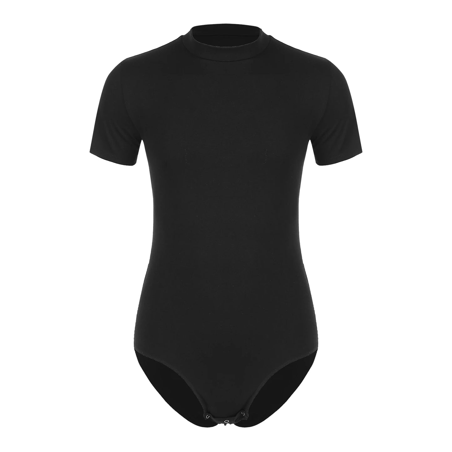Men Casual Solid Color Skinny Romper Stretchy Undershirt Bodysuit Leotard for Shapewear Athletic Jumpsuit Swimwear Wetsuit