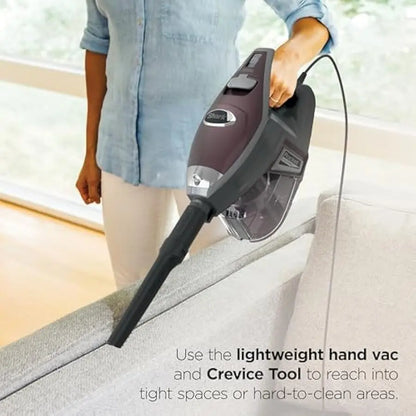 Shark Rocket Pet Plus | Corded Stick Vacuum Cleaner for Carpet, Rugs & Hard Floors | Lightweight Hand Vacuum for Pet Hair | LED