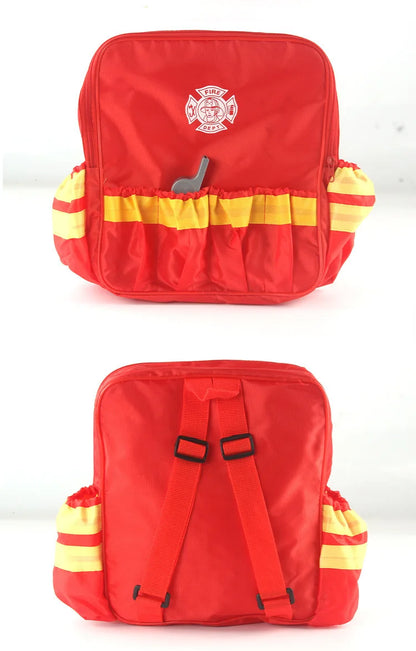 Career Role Play Toy Tools Firefighter Tools Toolbox Cosplay Pretend Toys Children's Games Work Tools Fireman educational Toys
