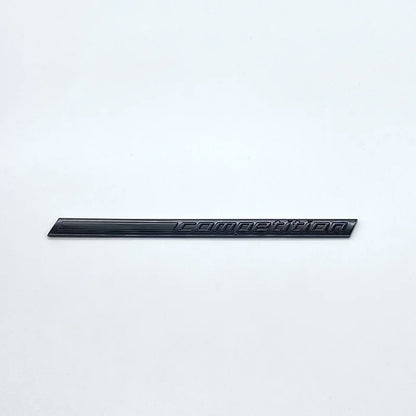 Car Trunk Emblem Badge Sticker Decals 3D ABS Glossy Black COMPETITION Logo Rear For M1 M3 M4 M5 M6 X1M X3M X4M X5M X6M