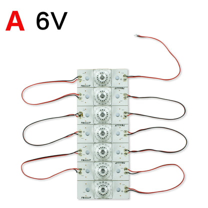 25 lot 175pcs NEW for 20-120 inch 3V 6V LCD TV SMD Lamp Beads with Optical Lens Fliter LED TV Repair