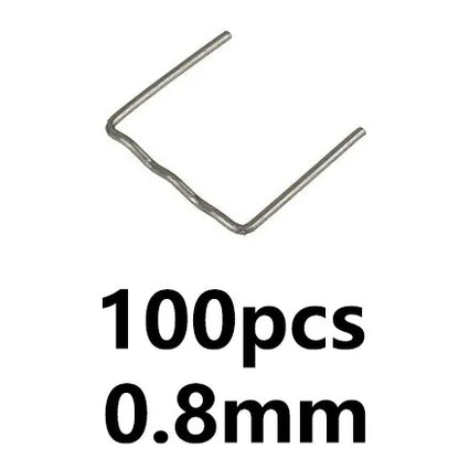 100-600Pcs Auto Plastic Repair Welding Nails Car Bumper Repair Welded Stud Precut Wave Nails Machine Welding Hot Stapler