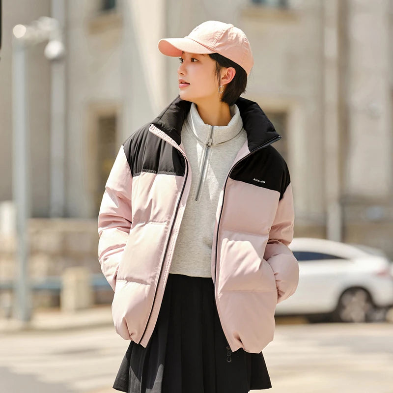 Semir Down Jacket Men Women 2024 New Winter Windproof Waterproof Outerwear Couple Puffer Jacket Cold-Proof Clothing