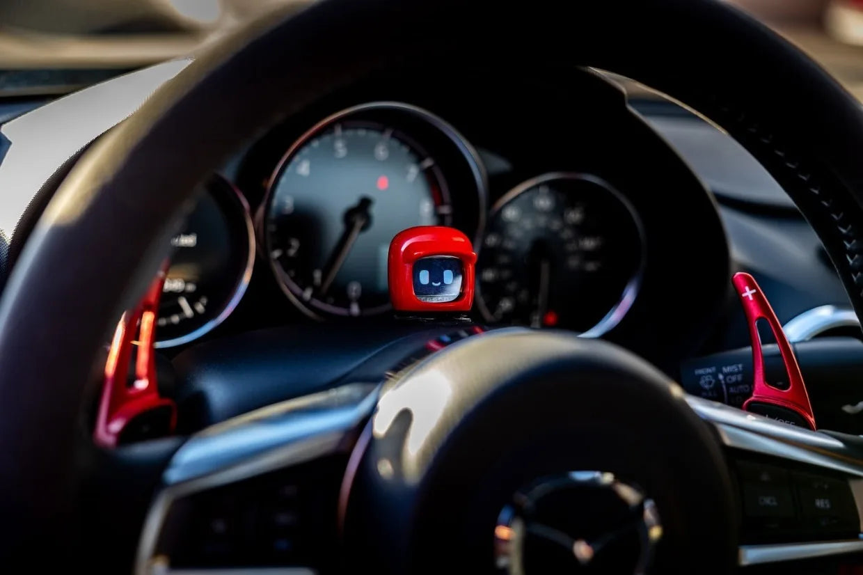 Dasai Genuine 3rd Generation Mochi Car Mounted Robot Universal Modification Of Car Mood Parts Jdm Voice Start Car Decoration