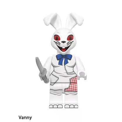 NEW FNAF Nights Game Figure Mini Figures Building BlocksSkeleton Thriller Toys gift kids toys mould king