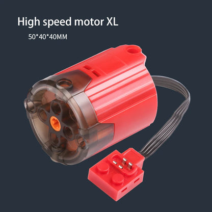 MOC High-Tech Parts M XL L Motor Servo Power Functions Motor Multi Tool PF 8293 8883 Model Building Blocks Compatible With LEGO