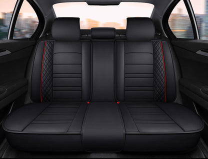 Full Coverage Pu Leather Car Seat Covers for FORD Focus MK2 Edge Explorer Ecosport Escape Everest Fiesta C-MAX Car Accessories