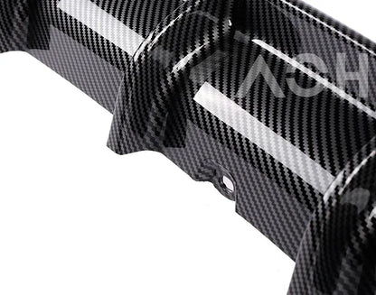 For BMW 3 Series F30 F31 2012-2019 MP Rear Bumper Diffuser LipCarbon M Tech Diffusor Body Kit M Sport Gloss Black 320i 328i