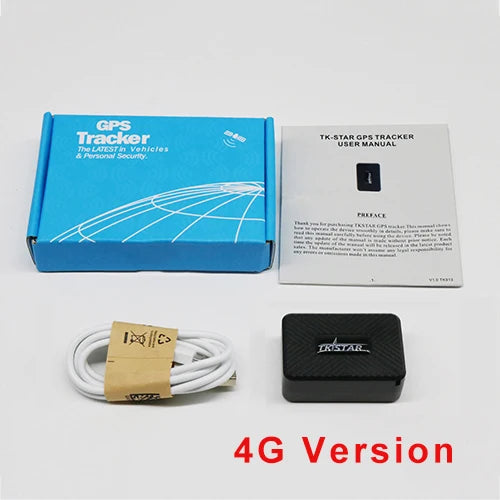 Car Tracker 4G Mini GPS Tracker 2G 4G Magnet TKSTAR TK913 4G GPS Tracker Car Vehicle GPS Tracker Auto Free APP PK TK905
