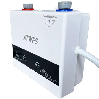 Instant Water Heater 220V 4600W Portable Electric Heaters for Bathroom Hot Water Shower and Home Kitchen Heating