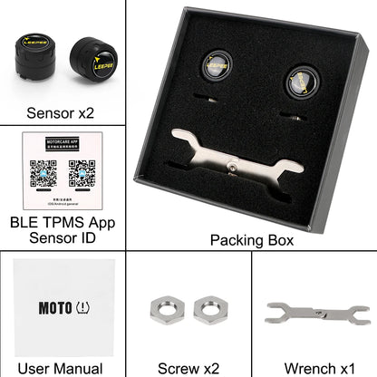 Bluetooth-Compatible 4.0 5.0 Android/IOS General Auto Security Alarm Tire Pressure Sensor Monitor System
