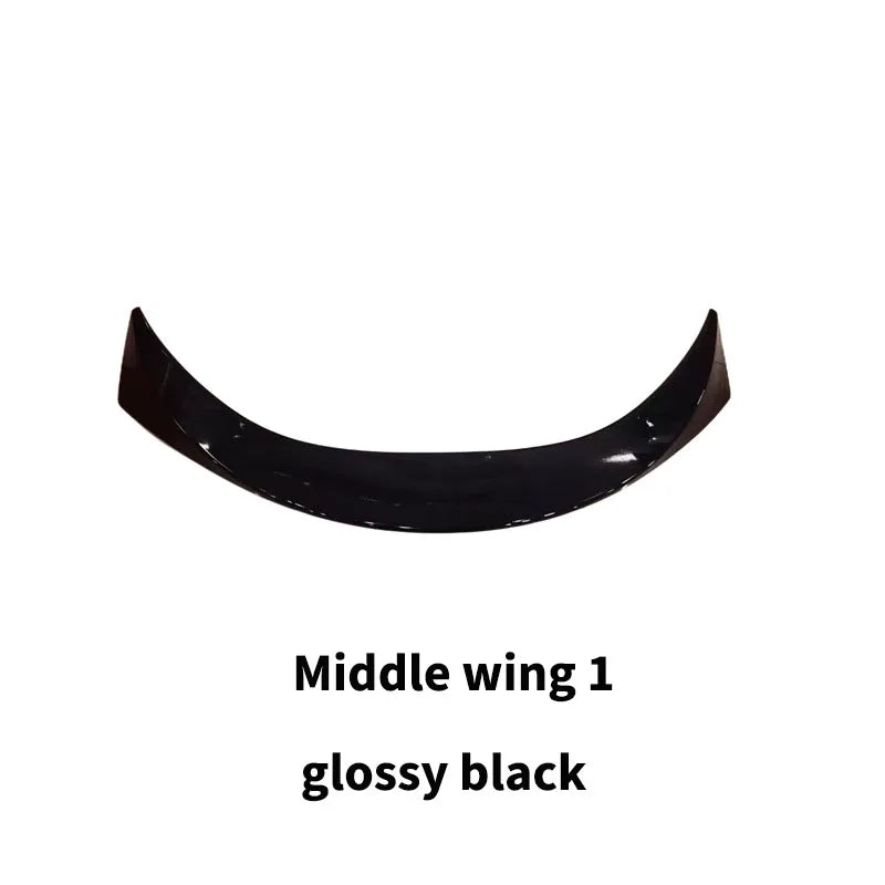 For Toyota Corolla Hatchback 2019-2024 Rear Roof Spoiler Trunk Wing Lip Middle Wing Body kits Diffuser Tail Fin Accessories