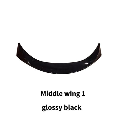 For Toyota Corolla Hatchback 2019-2024 Rear Roof Spoiler Trunk Wing Lip Middle Wing Body kits Diffuser Tail Fin Accessories