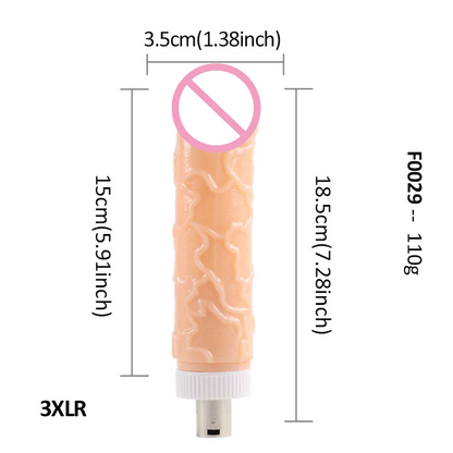 Dildo-Entry-Level Sex Machine A2/F2/F3 Accessories 3XLR Accessories Dildos Suction Cup Sex Products For Women And Men