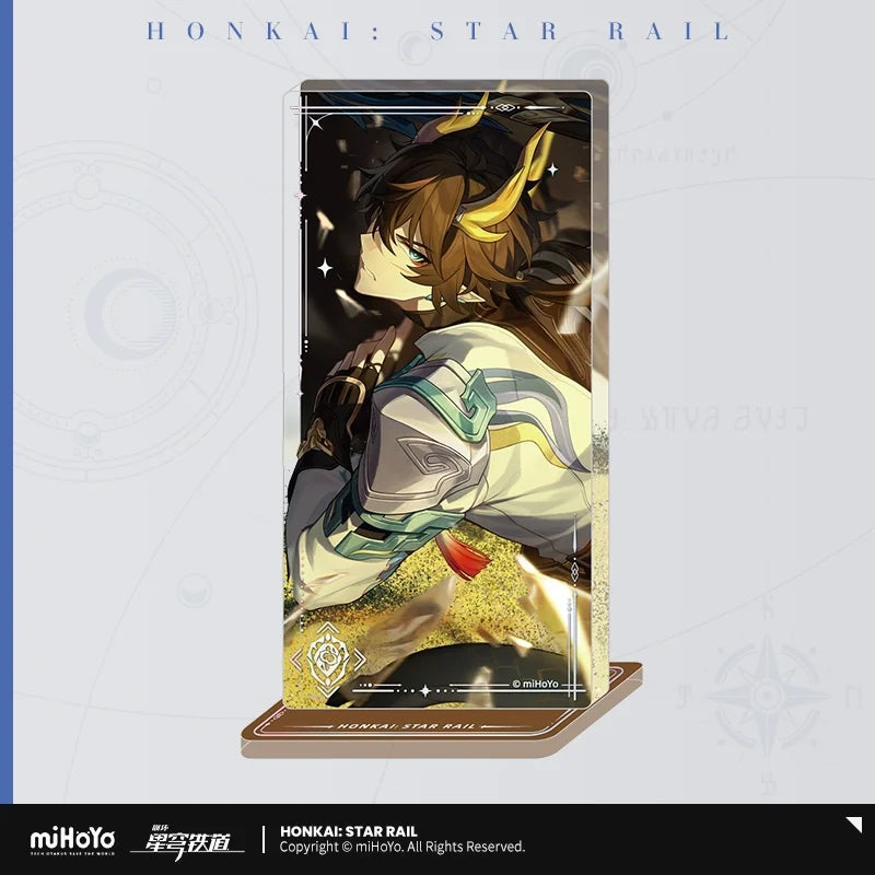 Sunsyea Honkai Star Rail Official Merch miHoYo Original Authentic Light Cone Series Acrylic Quicksand Ornament Himeko Seele