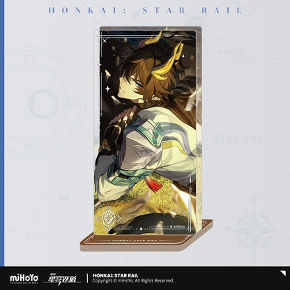 Sunsyea Honkai Star Rail Official Merch miHoYo Original Authentic Light Cone Series Acrylic Quicksand Ornament Himeko Seele