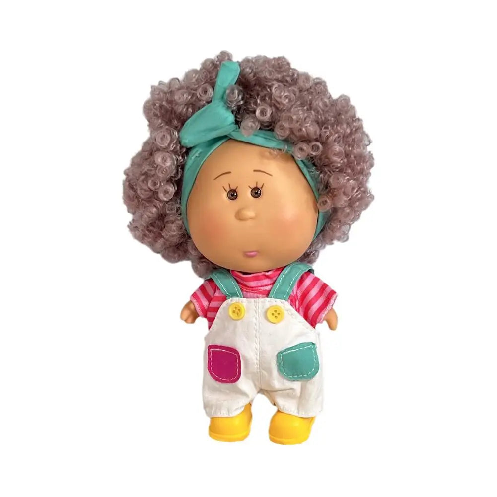 Potato Doll With Clothes 18cm Bean Eye Cute Vinyl Doll for Children DIY Companion Doll Gift Toy Birthday Gift Home Decorations