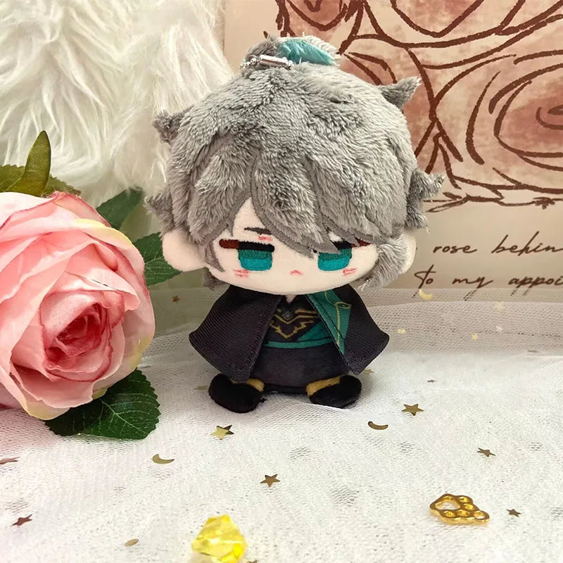 Genshin Impact stuffed toy Anime Games Plush doll Zibai Lohen Linnea Nicole Alice Illuga Nefer Jahoda Aino Lauma  Arlecchino Toy