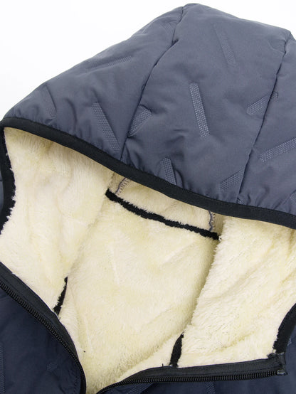 Heat Work Hooded Fleece Vest Men Winter Clothes Man Men's Padded Jackets Running Vests Winterize Heated Gilet Male Coat Clothing
