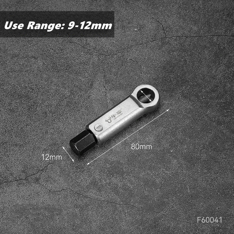 Nut Screw Splitter Set Remover Tools,Rusted Nut Breaker,Steel Nut Remover Extractor,Manual Pressure Nut Cracker Metal Splitter