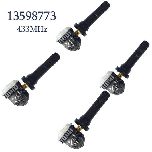 1/4PCS 13598773 Tire Pressure Sensor For Opel Astra Ampera Antara Karl Mokka Cadillac CT4  XT5 Lyriq Vauxhall Zotye 433MHZ TPMS