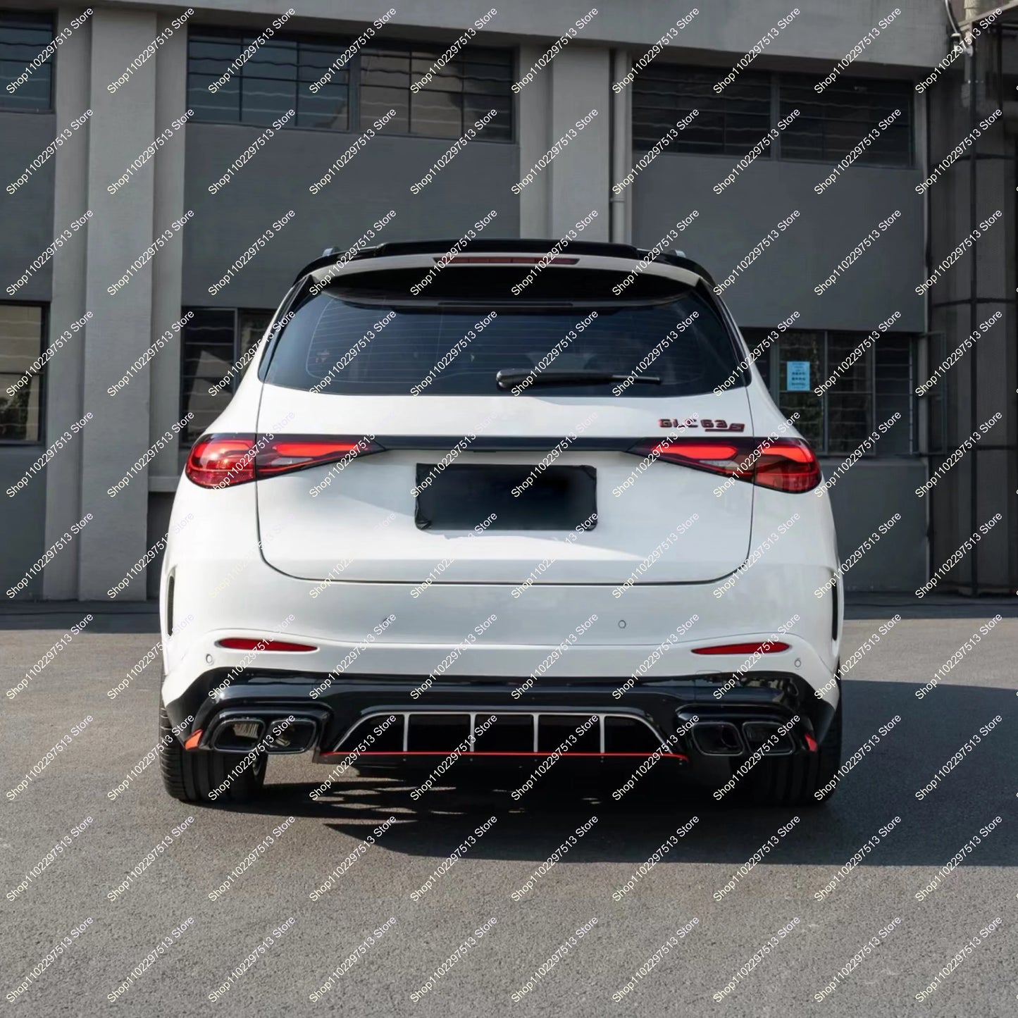 2024 New style Two tone Letters Numbers GLC43 GLC63 GLS63s Emblem for  X253 Car Trunk Nameplate Logo Sticker