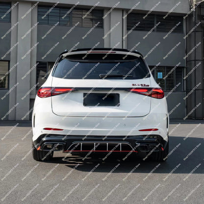 2024 New style Two tone Letters Numbers GLC43 GLC63 GLS63s Emblem for  X253 Car Trunk Nameplate Logo Sticker