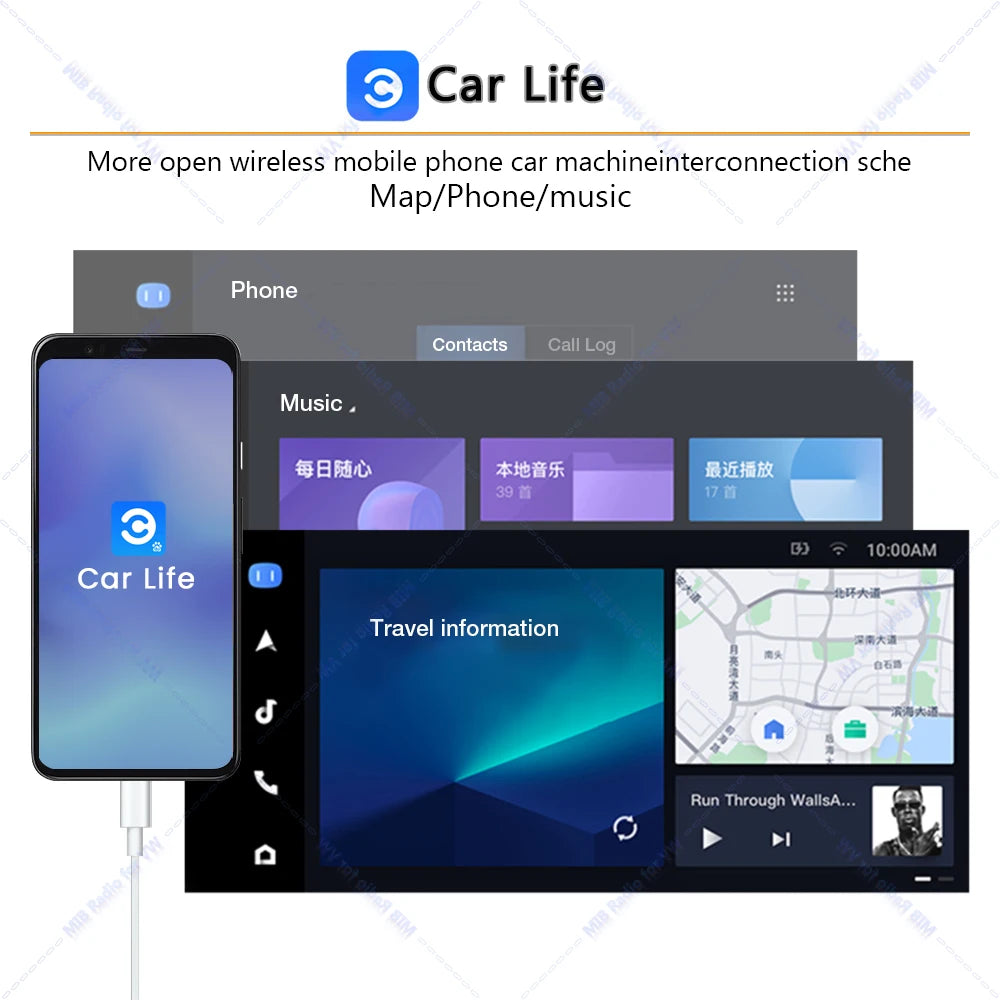 Desay MIB Carplay Car Radio Only For VW MQB POLO 6C 6R Car 6.5 inch Bluetooth Multimedia Player 17G035280