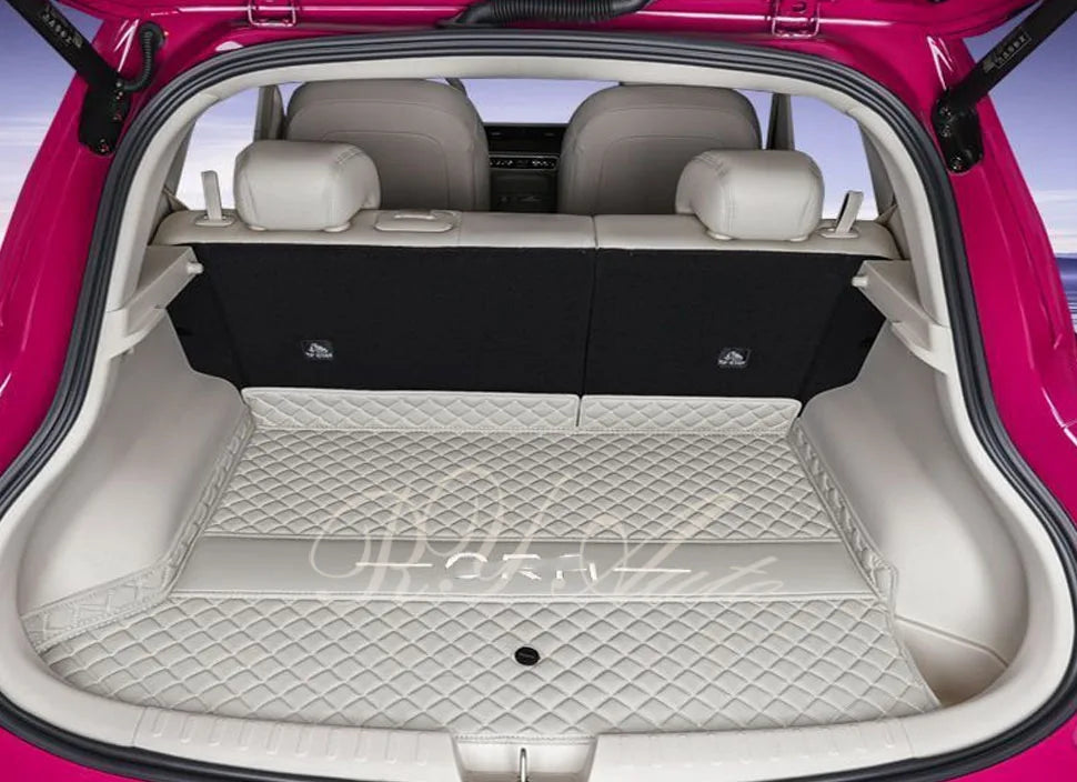 Leather Car Rear Trunk Mats For GWM Ora 5 2025 2026 2027 5seat Anti-dusty Storage Back Cargo Cover Interior Pad Auto Accessories