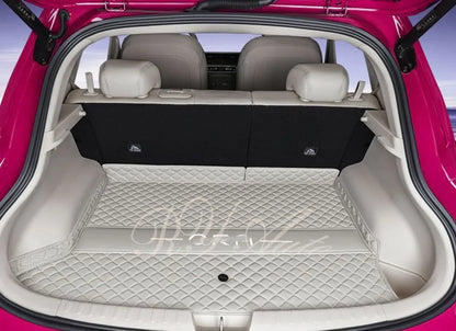 Leather Car Rear Trunk Mats For GWM Ora 5 2025 2026 2027 5seat Anti-dusty Storage Back Cargo Cover Interior Pad Auto Accessories