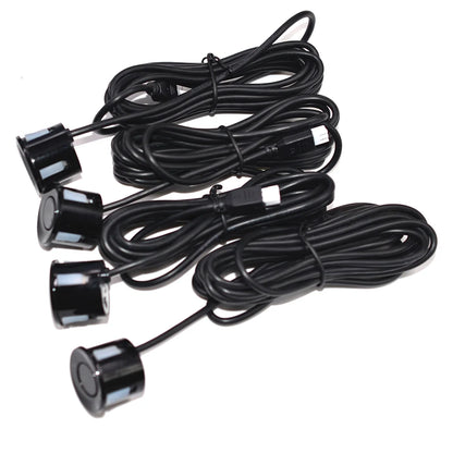Car Parktronic LED Parking Sensor With 8 Sensors Reverse Backup Radar Monitor Detector System 22MM Backlight Display