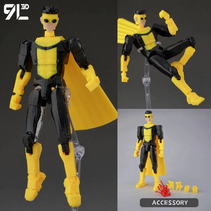 9L3D Printed Superheroes Invincible 2.0 Anime Multi-Jointed Shapeshift Toys Action Figures Mannequin Model Ornaments Gifts