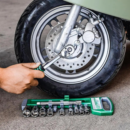 Industrial Grade Socket Key Set, Convenient Car Repair Tool, Manual Tool, Set Key,Cathrac KeySet 1/4 3/8 1/2 Car Repair Key Tool
