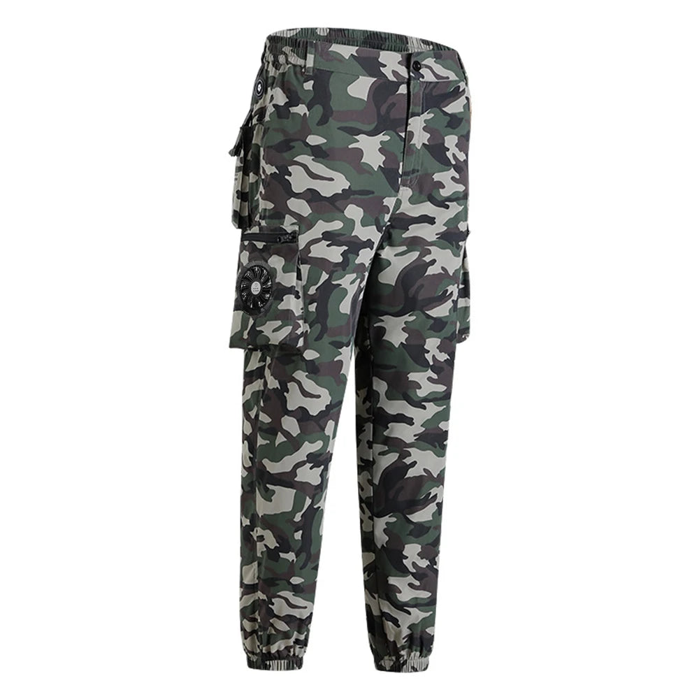 New Summer Air Conditioner Pants Men's High Temperature Work Anti-Sunlight Refrigeration Air Conditioning Pants Outdoor Workwear