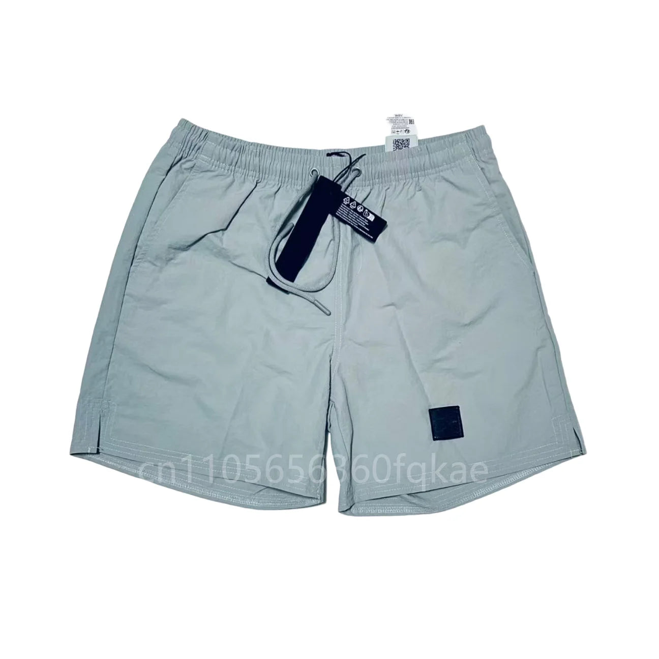 2026 Square Compass Rose Patch Italian Luxury Brand Style 3 Labels Shorts Men's Elastic Waist Drawstring 4 Inch Beach Shorts