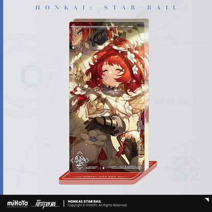 Sunsyea Honkai Star Rail Official Merch miHoYo Original Authentic Light Cone Series Acrylic Quicksand Ornament Himeko Seele