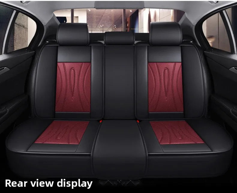Universal One-piece Seat and Split Seat Car Seat Full Cover Breathable Leather SUV Car Seats Cushion Full Cover Protection