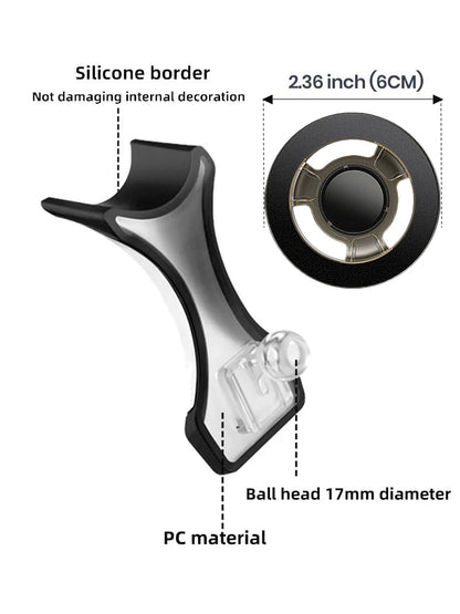 TEEQ Car Phone Holder For Mercedes Benz C Class W205 2015 2016 2017 - 2021 GLC 2019 2020 2021 2022 Fixed Bracket Mobile Stand