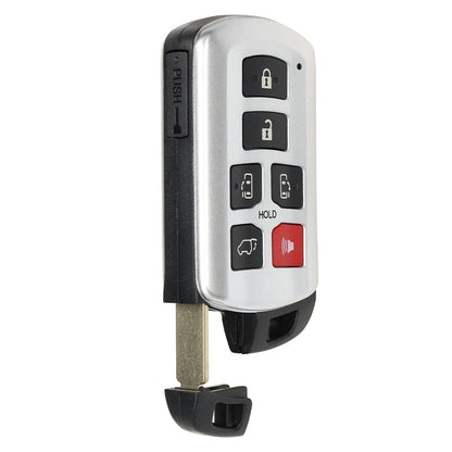 SilKY 6 Button Smart Remote Car Key Fob For Toyota Sienna Van Key HYQ14ADR 2011-2019 314.3MHZ ID4D-74 Keyless Entry Remote Fob