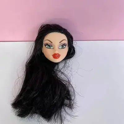 Beautiful Bratzdoll Makeup Doll Girls Love Cute Dolls head plastic head