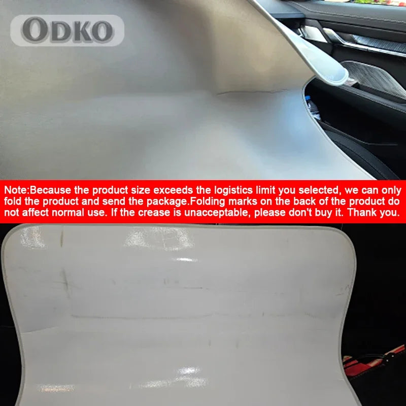 Car Electrostatic Adsorption Sunroof Sunshade For Ford Explorer 2020-2022 2023 Heat Insulation Skylight Sticker Auto Accessories