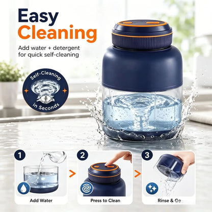 1300ML Portable Electric Juicer Blender for Home, USB Charging, Fruit Juicer, Lemon, Orange, Fruit Juicing, Outdoor Juicer