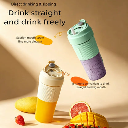 350ml Electric Juicer Cup 38 Blades Blender Milkshake Machine USB Portable Fruit Milk Mixing Tool Mini Fresh Juice Blender