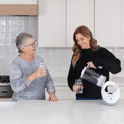 ALTHY Hydrogen Water Pitcher Generator Machine Bottle Jug Kettle SPE PEM Technology. Balanced Water PH Calcium Sulfite filter