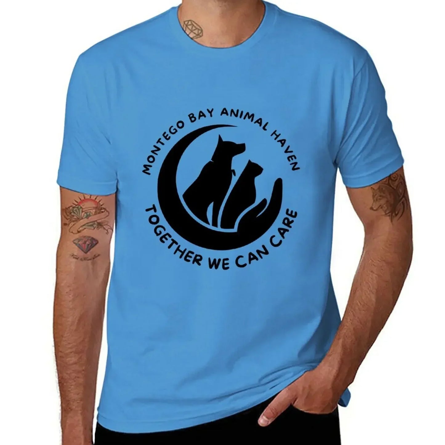 Together we can care T-Shirt oversizeds Short sleeve tee Men's t-shirt